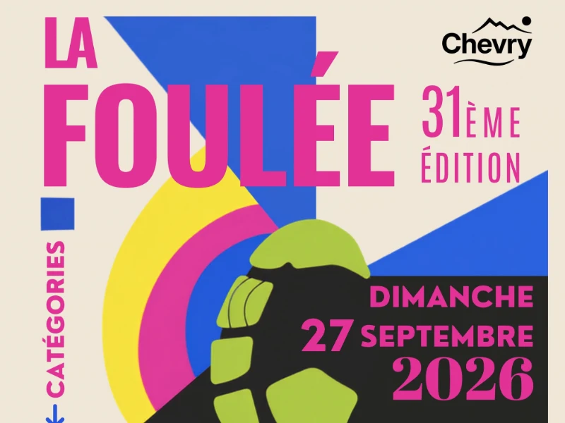 Affiche la foulée de Chevry 2026