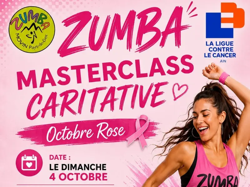 Affiche Zumba de Grilly