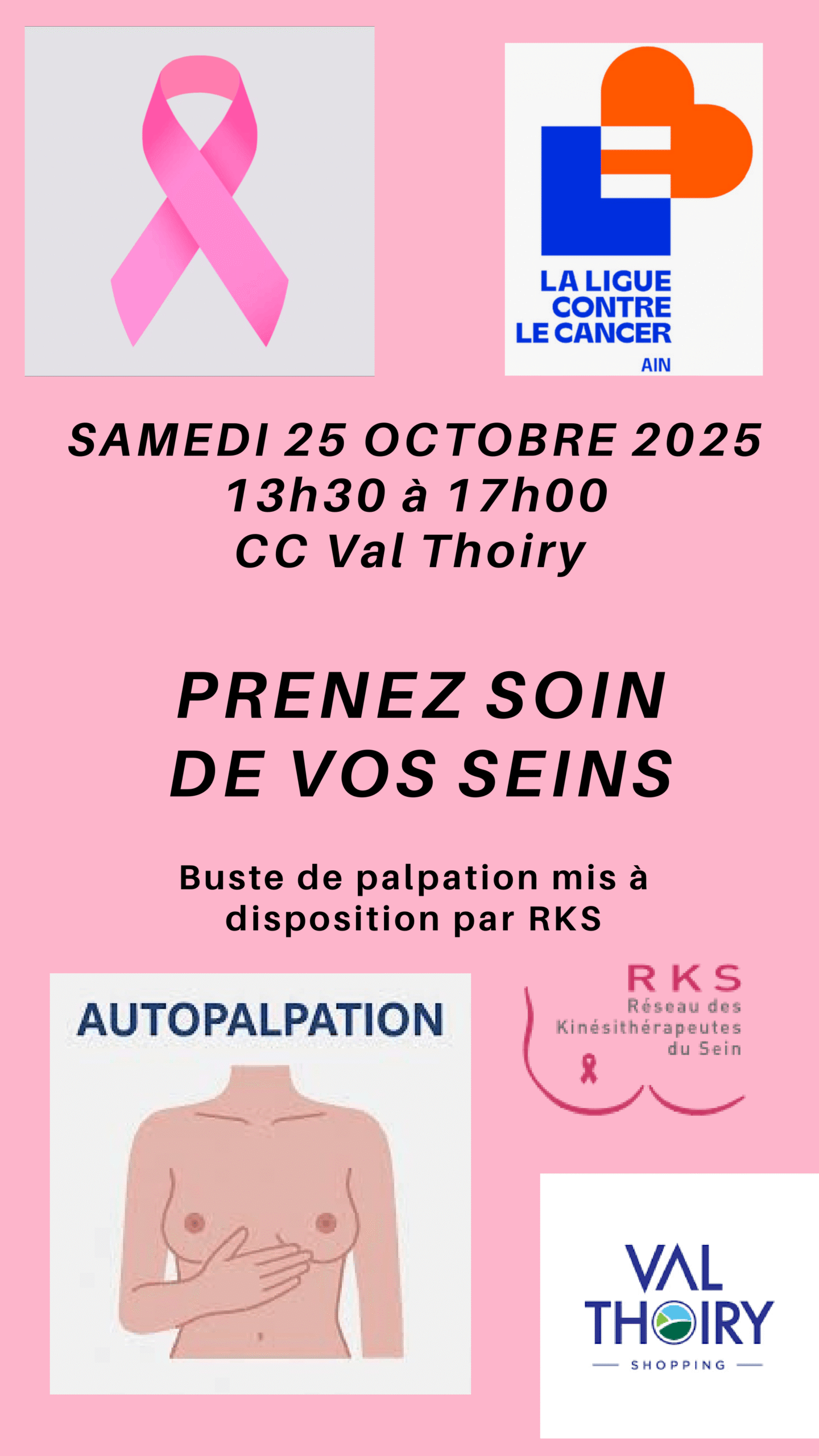 Animation autopalpation Val Thoiry