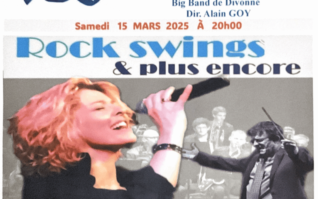 SAMEDI 15 MARS – Concert Rock Swings à Saint Genis Pouilly