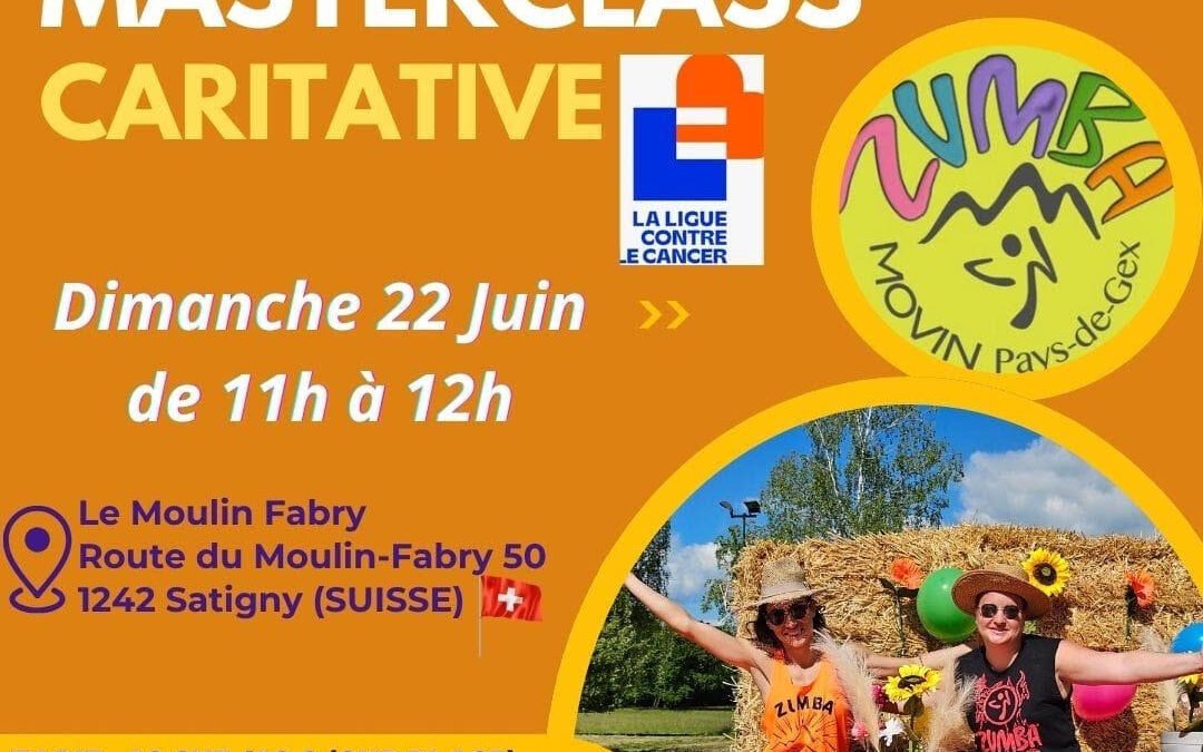 DIMANCHE 22 JUIN – Zumba Masterclass Caritative